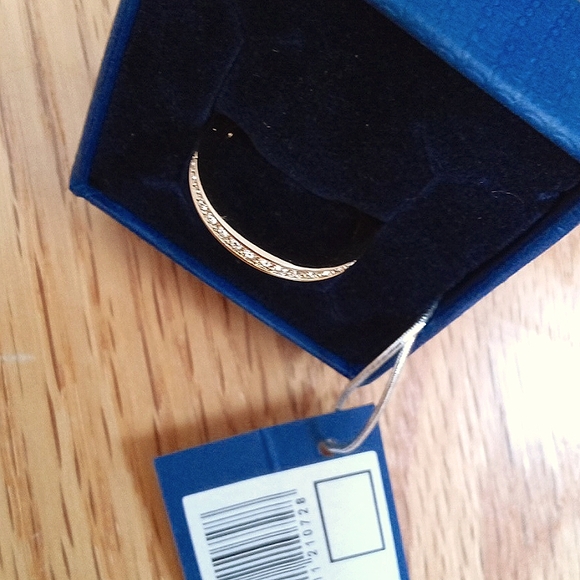 NEW! SWAROVSKI Half Circle Zirconia Band SZ 55=US 6 3/4 - Picture 7 of 7